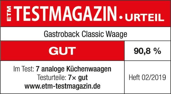 Gastroback - Classic Scale - 2 kg (12-30102)