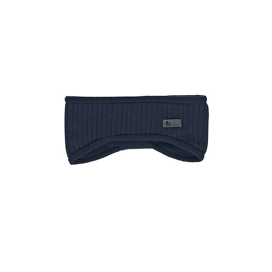 Bandeau en maille côtelée avec oreillettes   Marine        de               Sterntaler