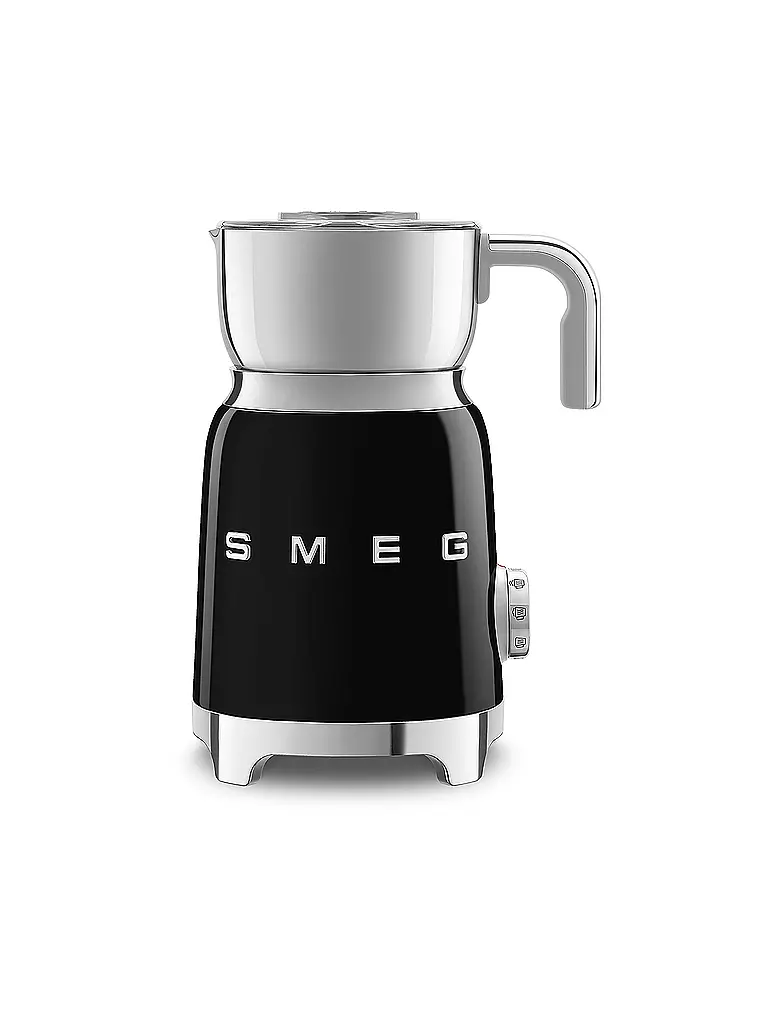 SMEG Milchaufschäumer 50s Retro Style Schwarz MFF11BLEU schwarz