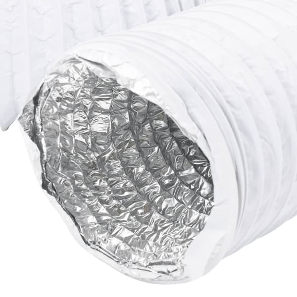 vidaXL Ventilasjonsslange aluminium og PVC 6 m Ø20 cm