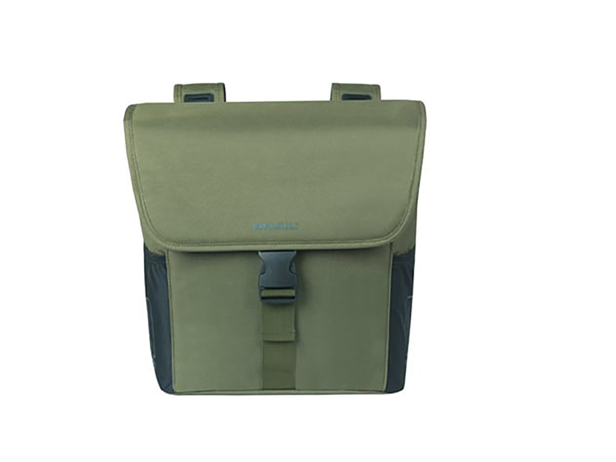 Basil GO 32 Liter dubbele fietstas - Dark Green