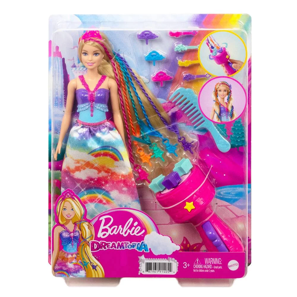 BARBIE - POUPEE TRESSES MAGIQUES