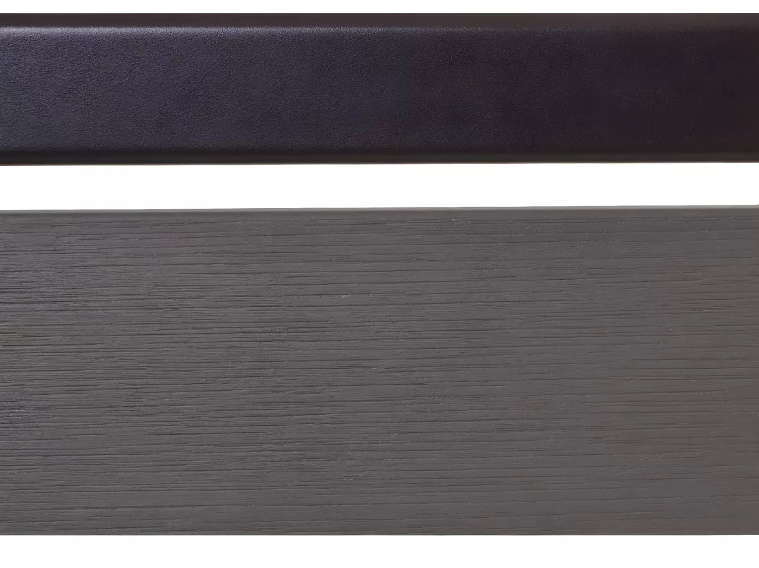 Clôture pour poubelles en aluminium MCW-K57, gris