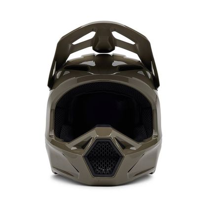 Casque cross Fox V1 SOLID 2025 - Gris