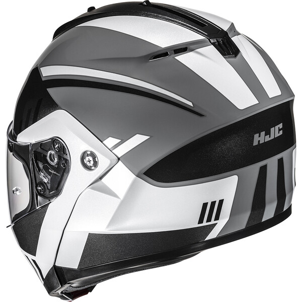 HJC - Casque C91 N Kaon MC5 / Argent / Blanc / Noir