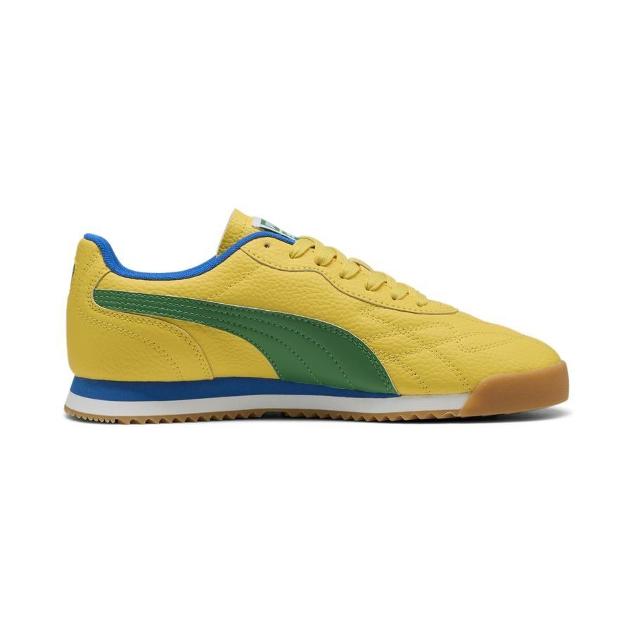 Roma Anniversario Pele Yellow-Archive Green-PUMA Team Royal