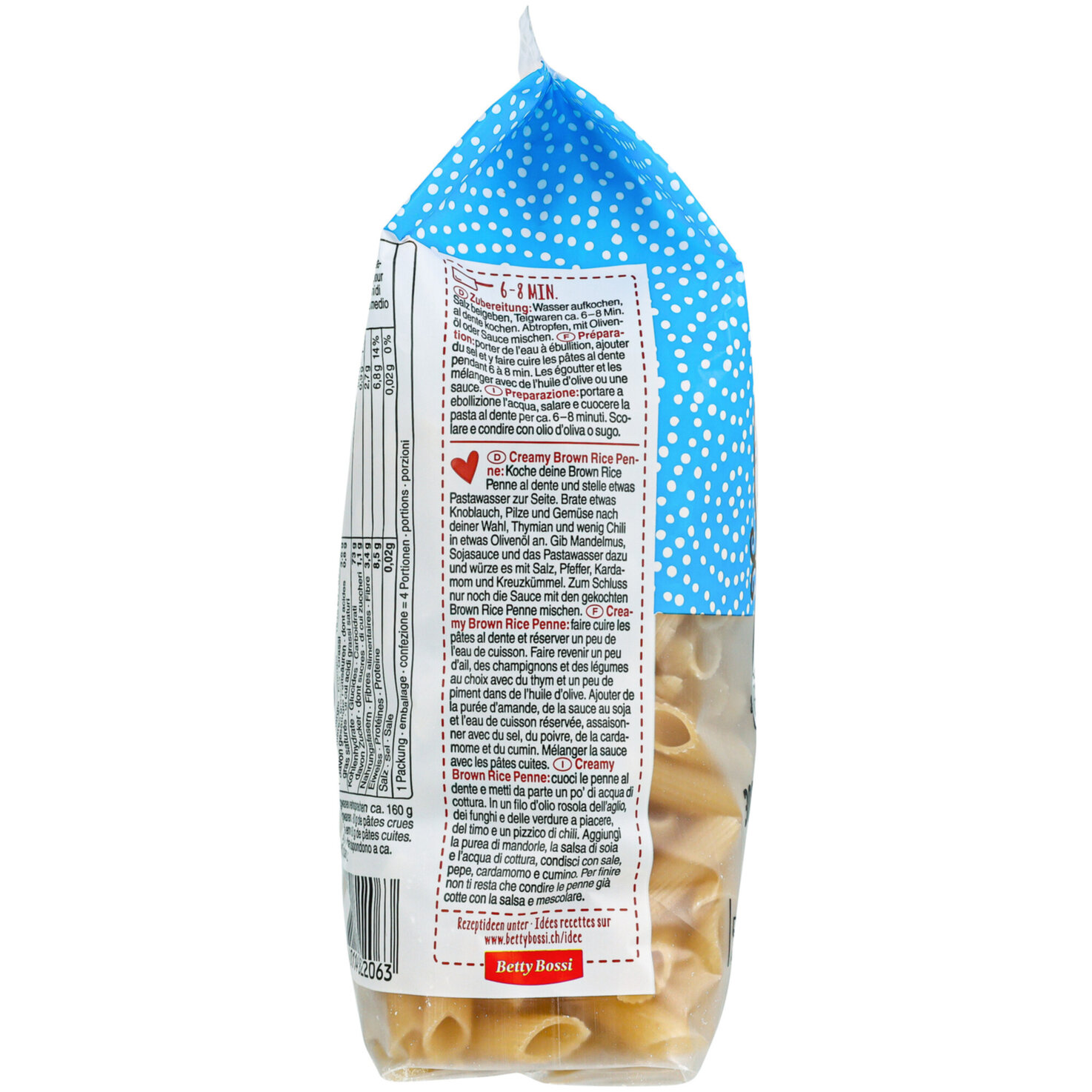 Karma Vollkornreis Penne