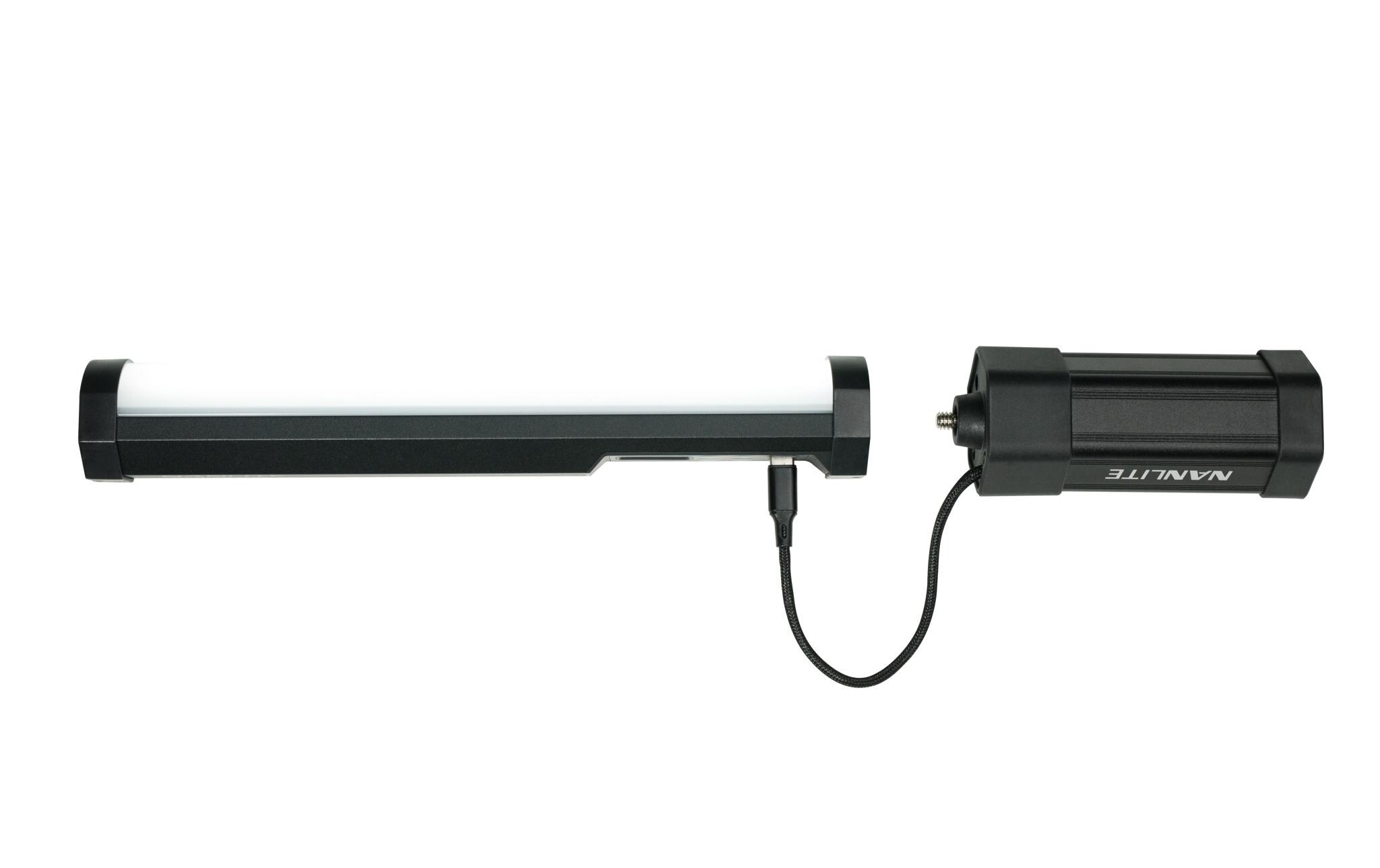 Batteriegriff BT-BG-F550NP-F Batteriegriff mit USB-C Kabel für PavoTube II 6C und LitoLite 5C