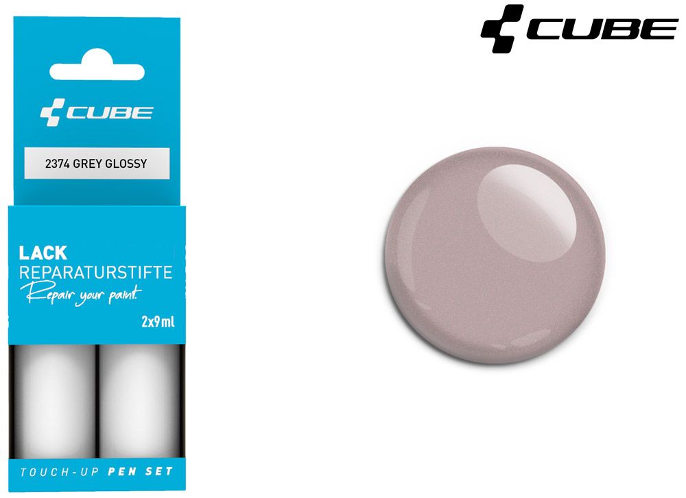 Cube Lackreparaturstift Set GREY glossy kaufen | Bike-Discount