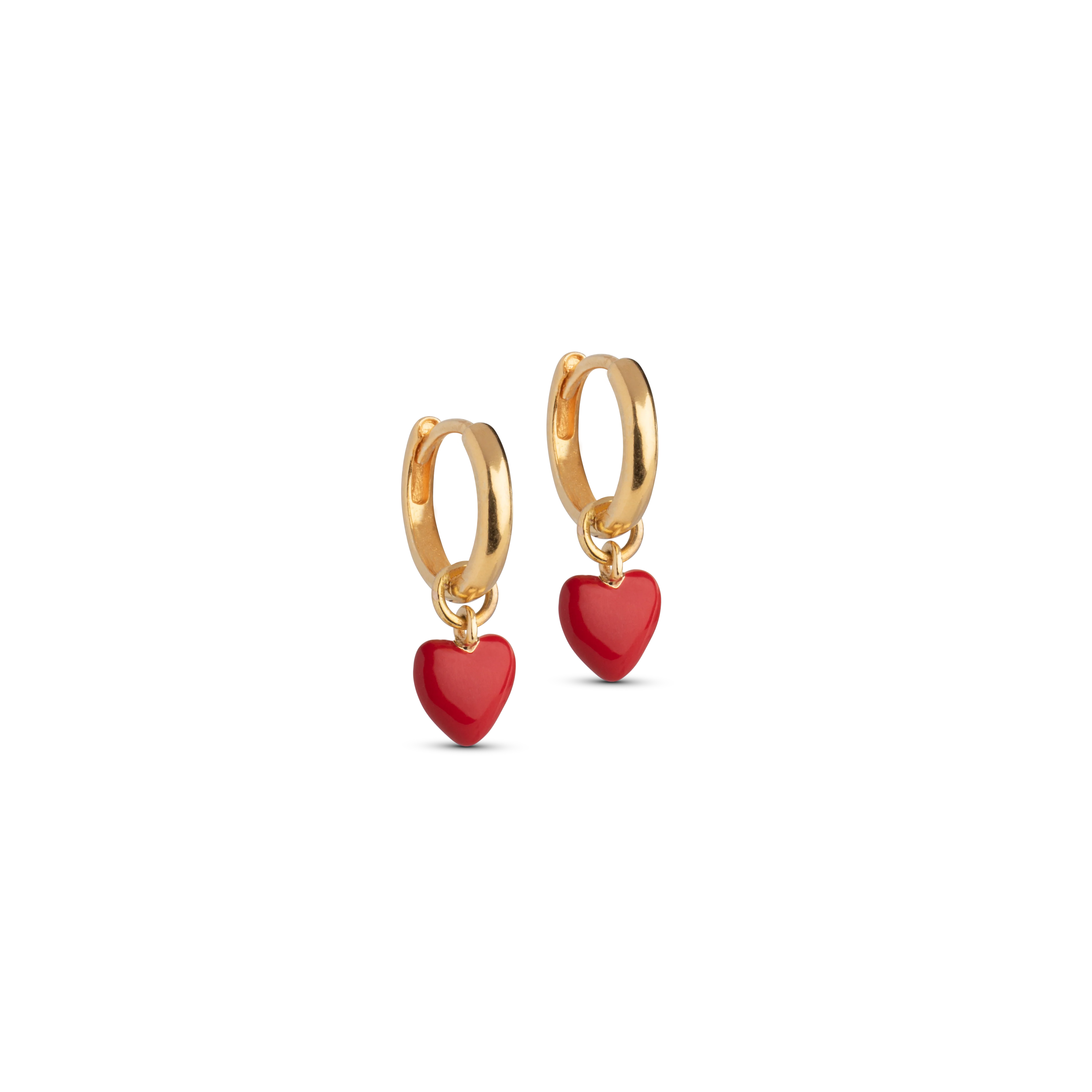 ENAMEL Copenhagen  Amore hoops - rød