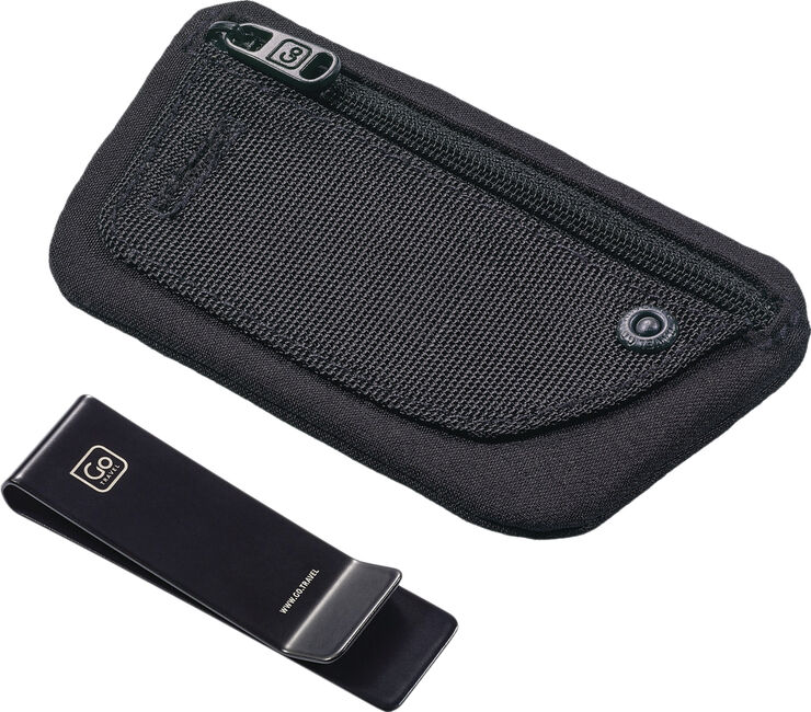 Go Travel The Clip Pouch RFID Black
