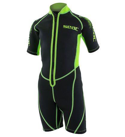 Seac V?ddragt - Look Shorty Kid 2,5 mm - Sort/Lime