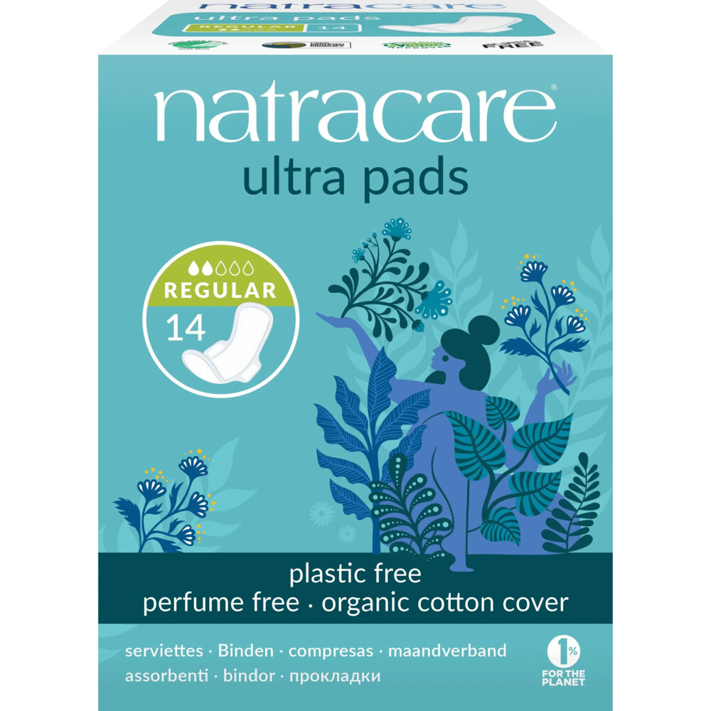 Natracare Maandverband Ultra Pads Super Plus12 stuks
