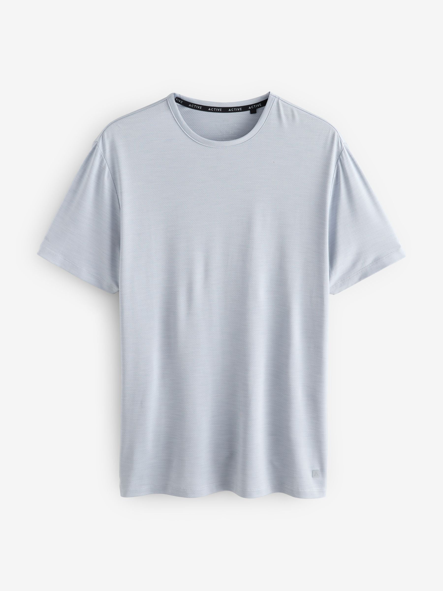 Zwart/blauw/ijsgrijs - T-shirt met korte mouwen - Actieve Gym Mesh Vesten 3 Pack
