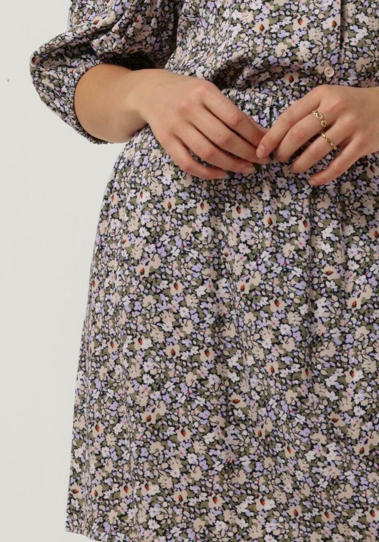 ANOTHER LABEL multi another label minirok fleurine flower skirt