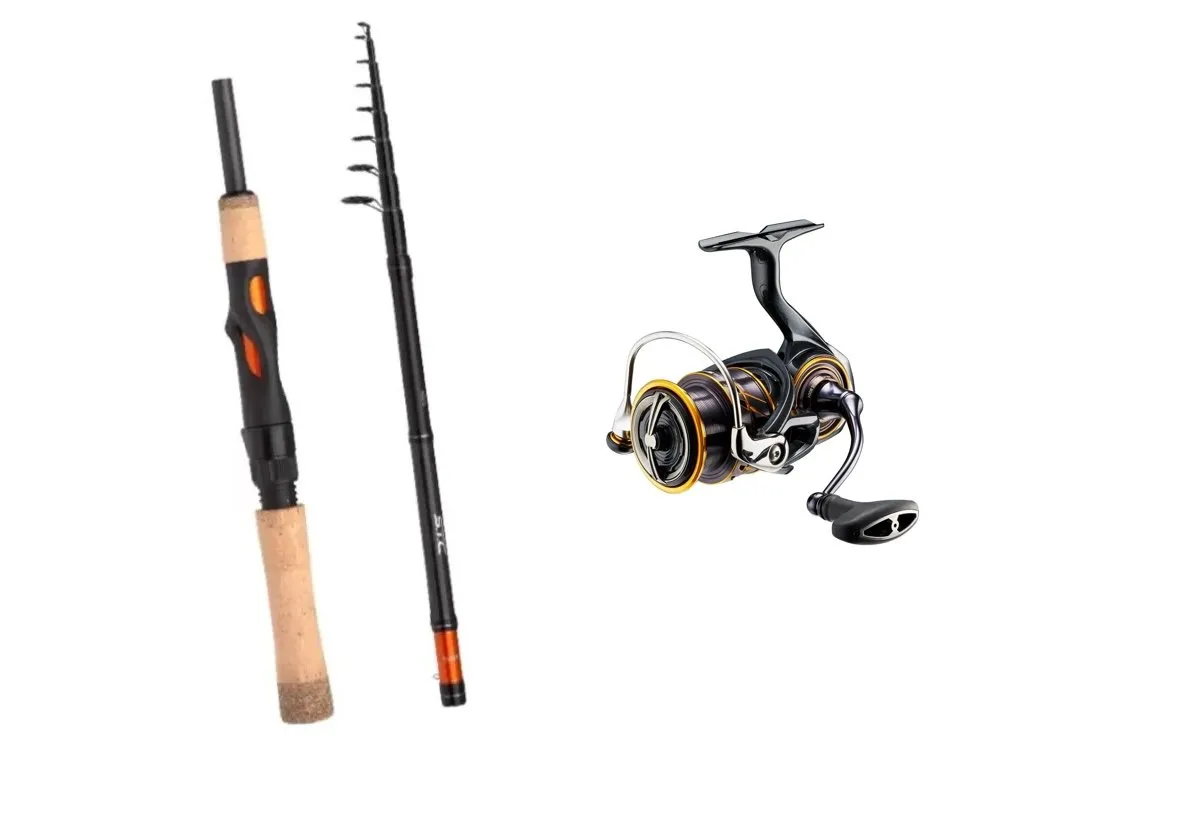 Shimano Stc Mini-T 7,9’ 3-14g/Daiwa Caldia 2000d