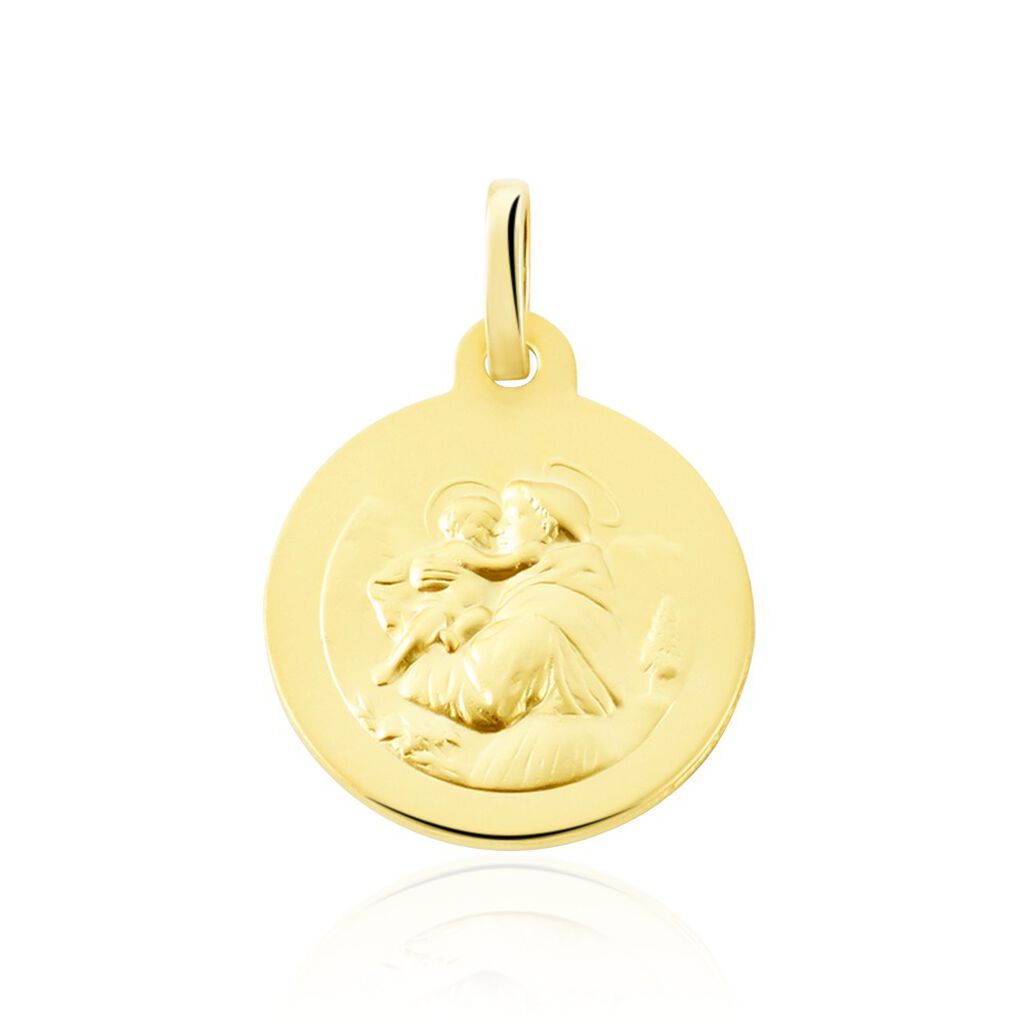 Médaille Or Jaune Saint Antoine