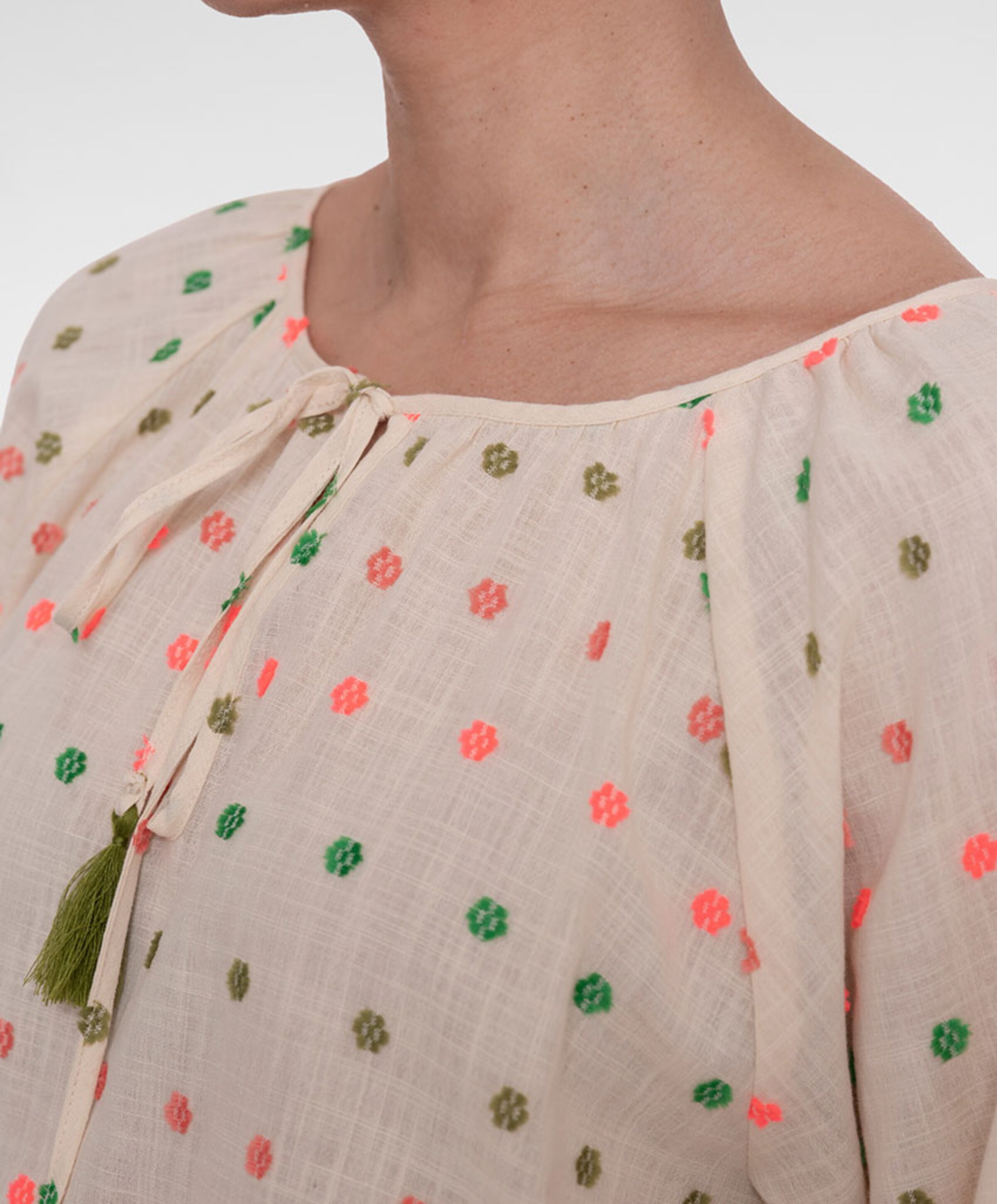Geisha Dames blouse ecru
