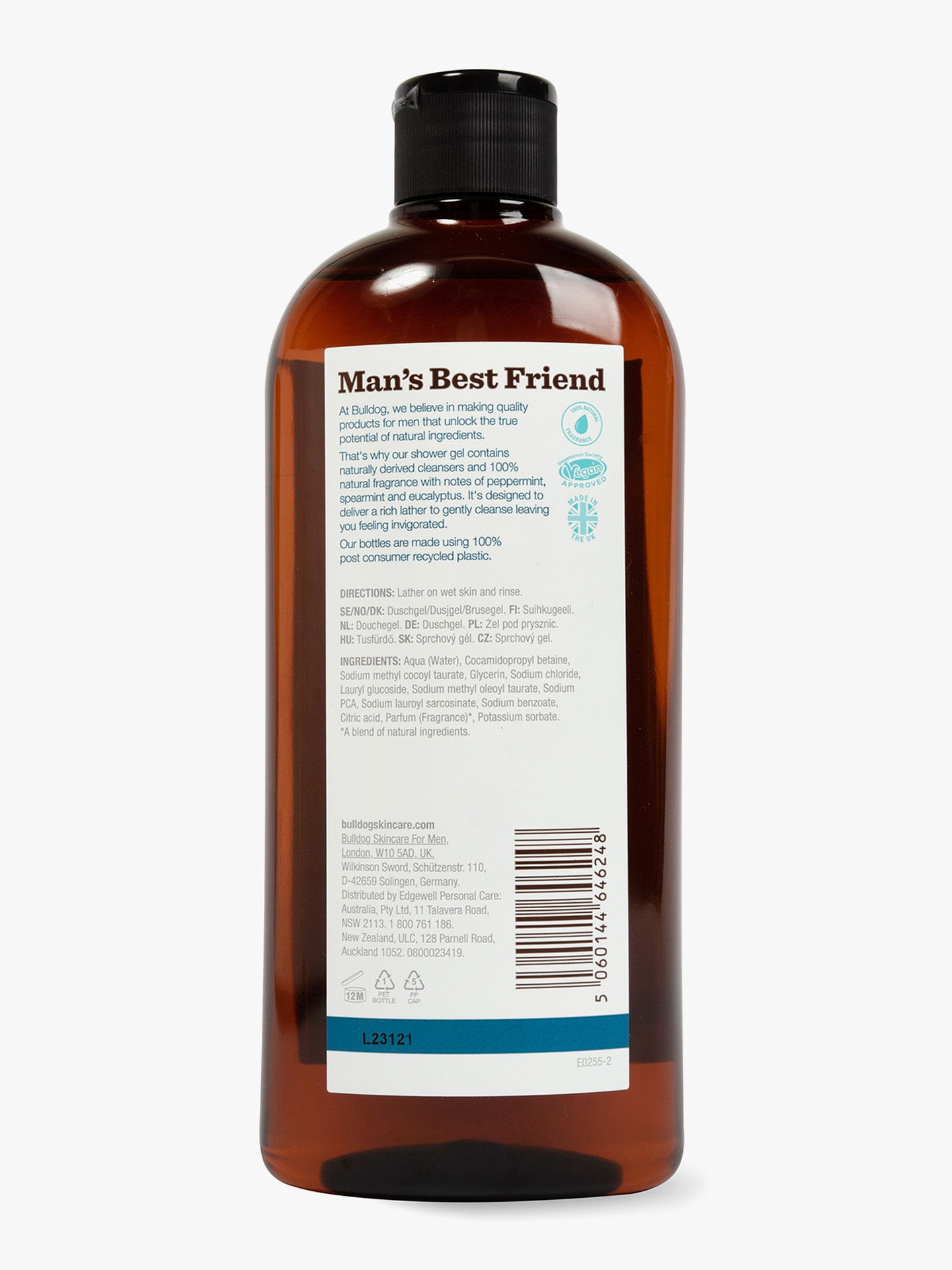 Peppermint & Eucalyptus Shower Gel 500 ml