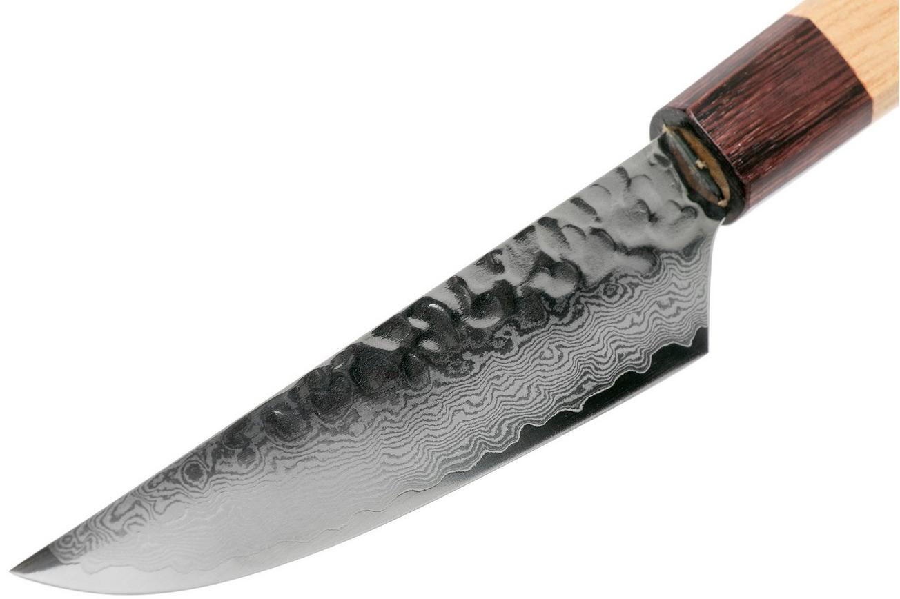 Sakai Takayuki Petty steakmes  33-Layer Damascus Hammered WA 13 cm