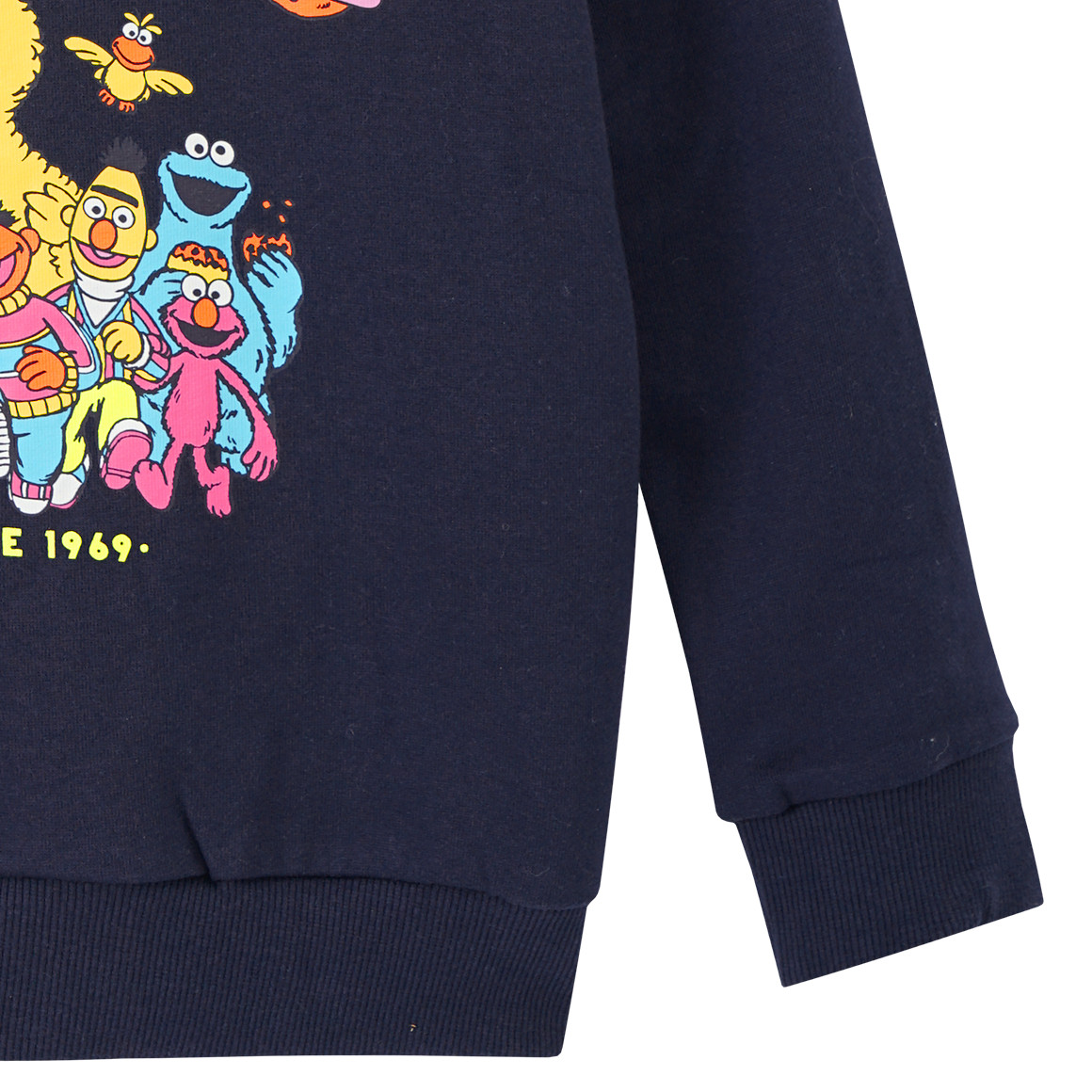 Topolino Sesamstraße Hoodie mit Print dunkelblau