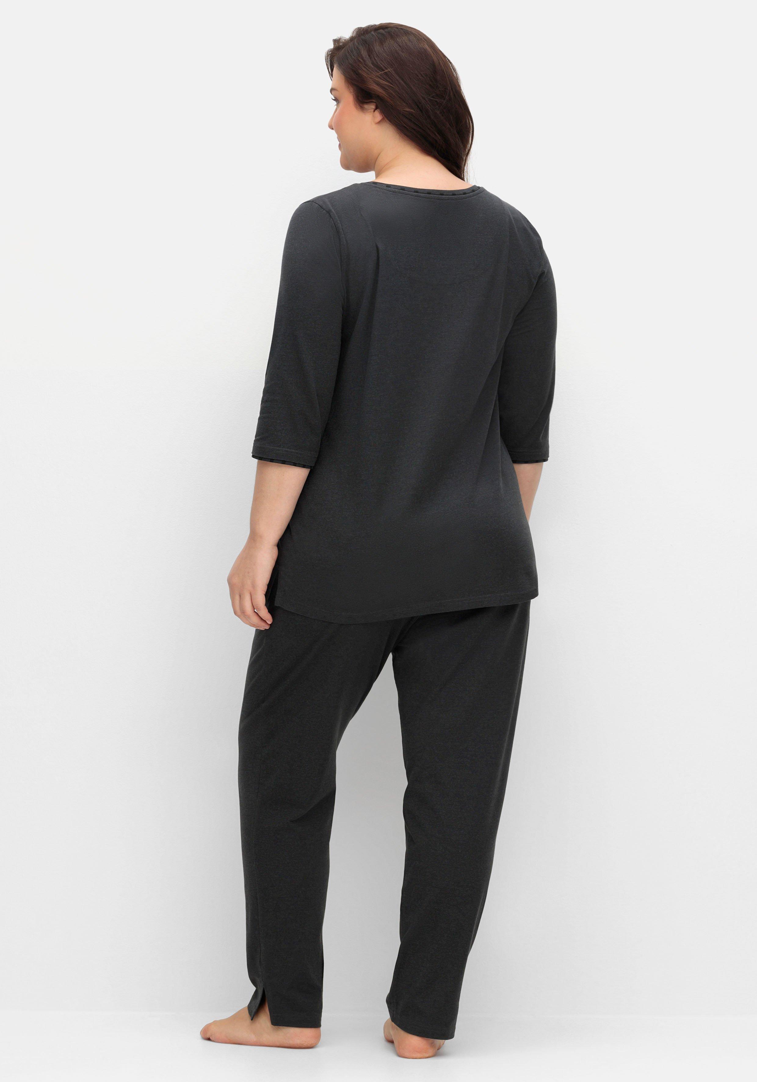Set aus Schlafshirt und Hose