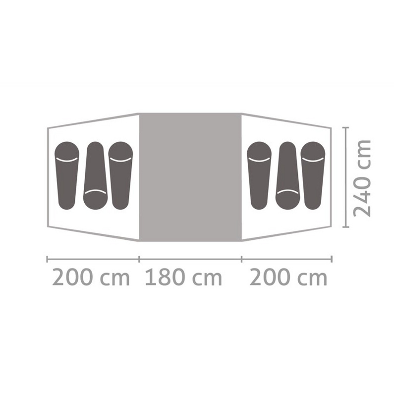 Salewa Midway VI Zelt