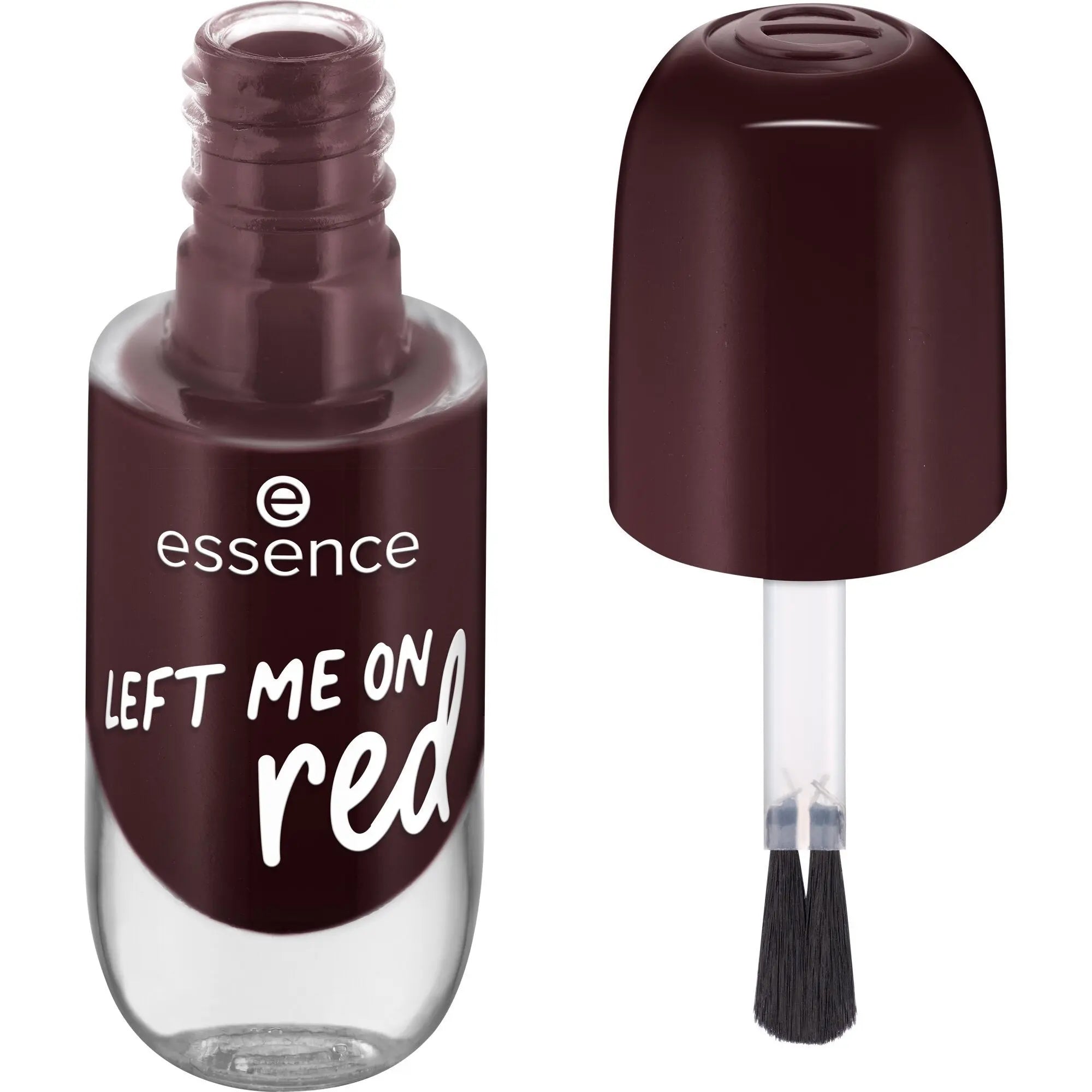 Gel Nail Colour 72 Left Me On Red