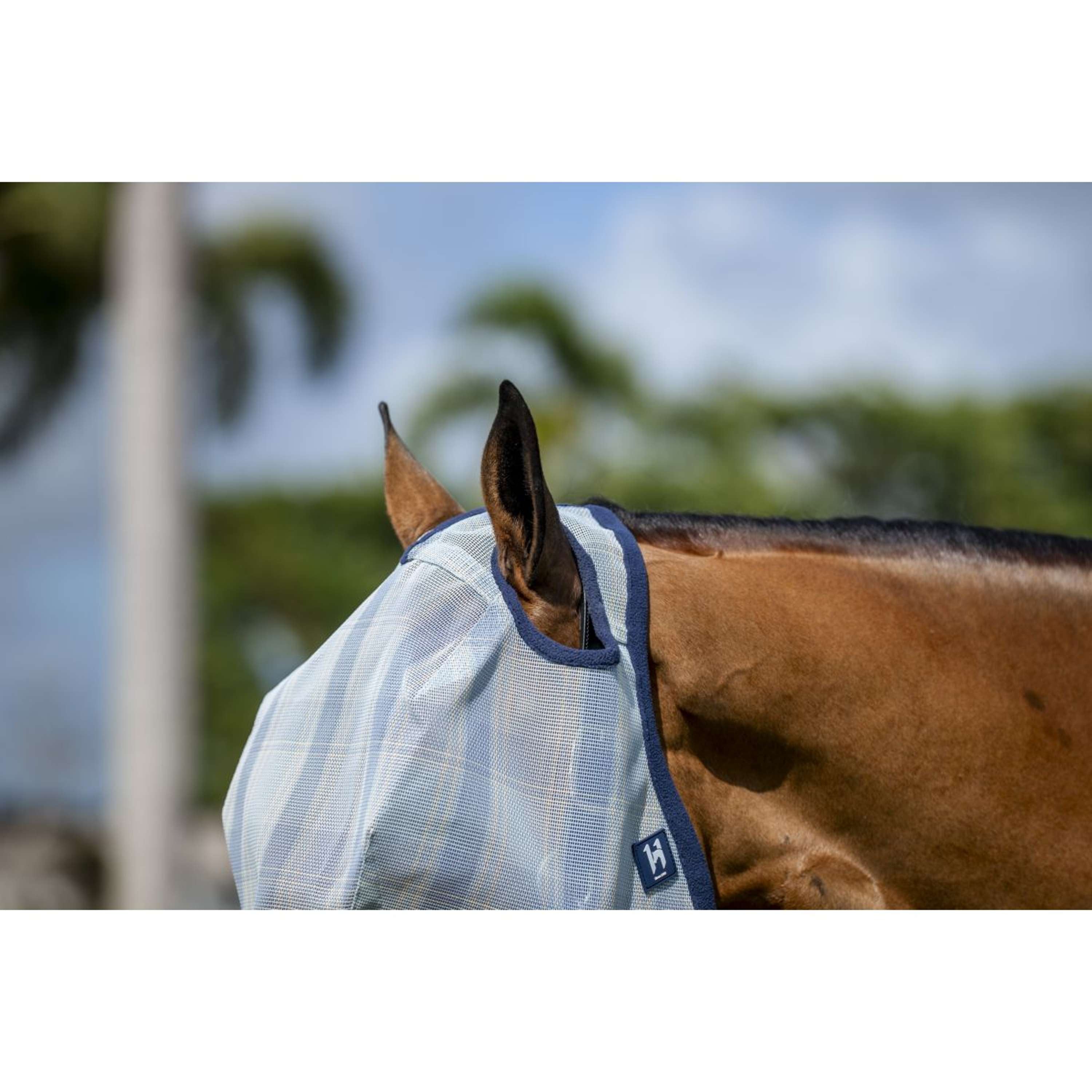Horseware Vliegenmasker Newmarket Zonder oren Witney Navy