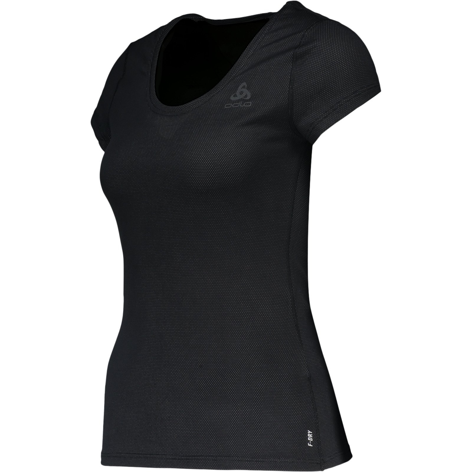 Odlo Damen-T-Shirt Active F-Dry Light Base Layer S, schwarz