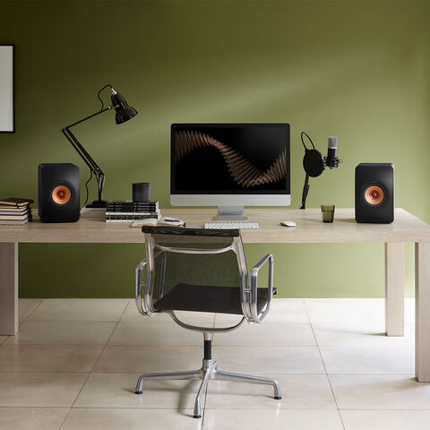 KEF LS50 Wireless II – compacte en draadloze hifi-luidspreker Zwart