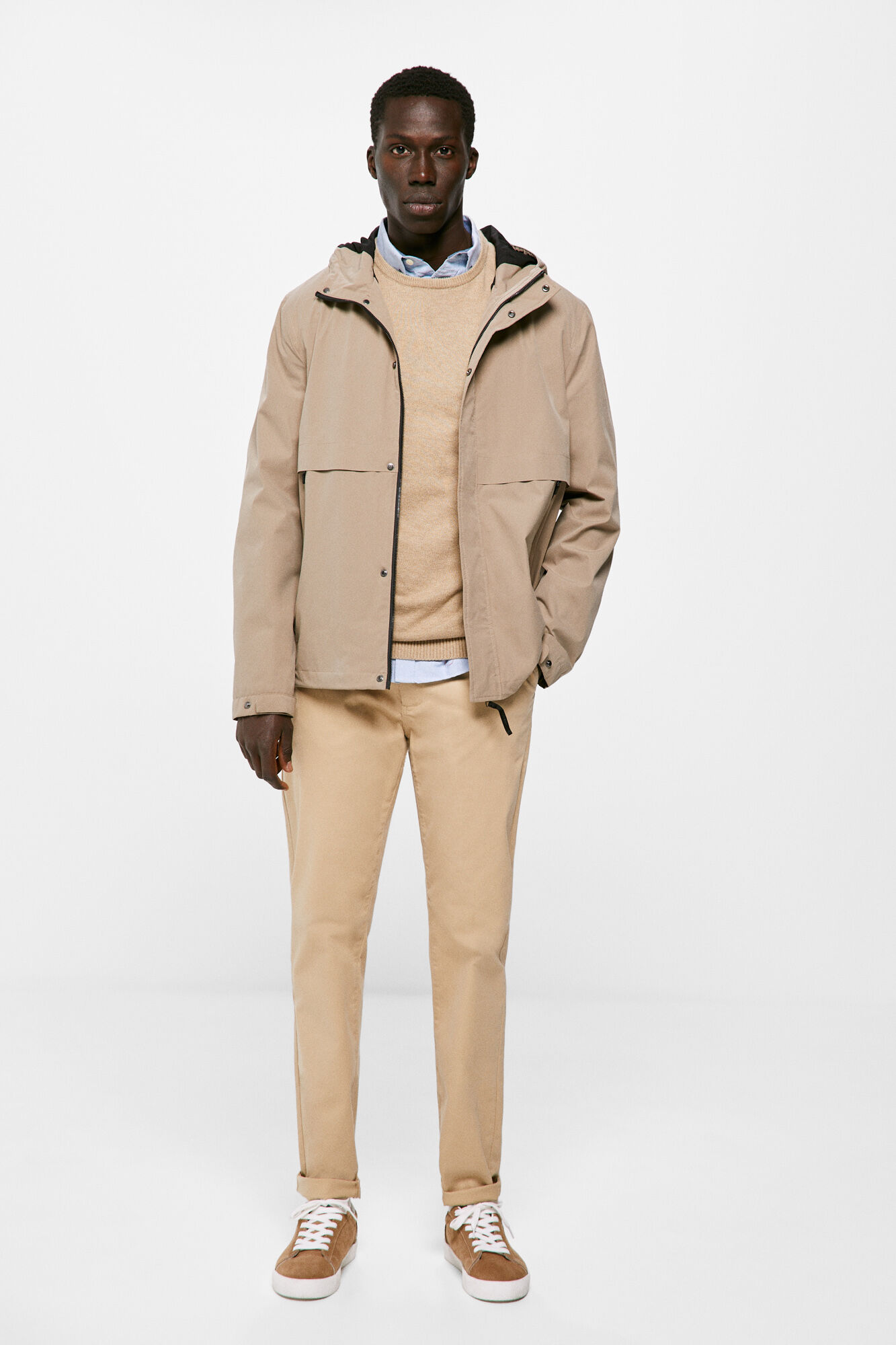Parka técnica para meninas