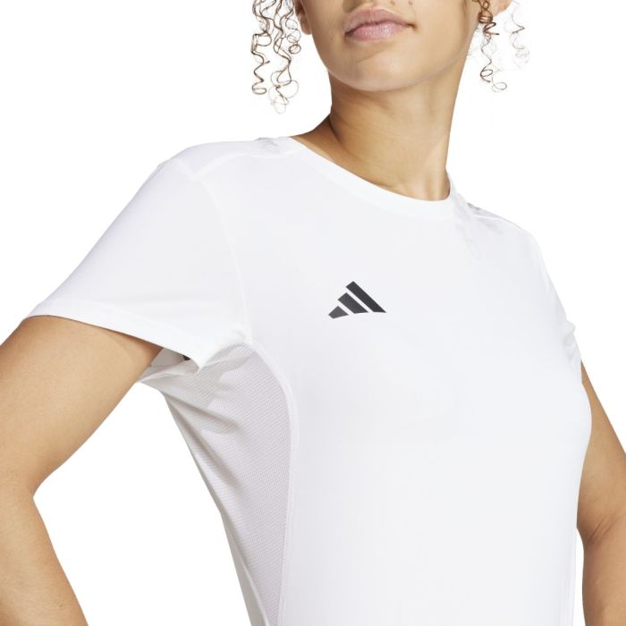 adidas Dame T-shirts Adizero T-shirt Hvid