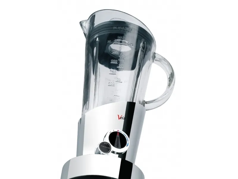 Bugatti Italy Vela, blender, Krom, Transparent, 400 W, Strøm, 220 - 240 V