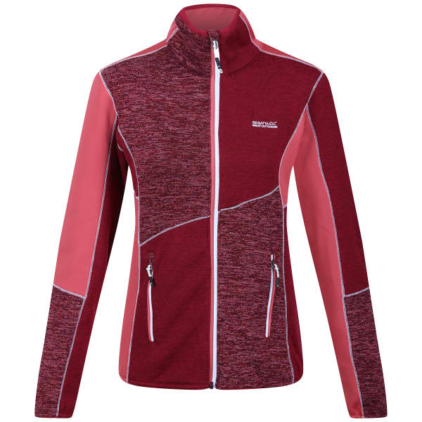 Veste polaire randonnée REGATTA LINDALLA VI W BURGND/RMBRD
