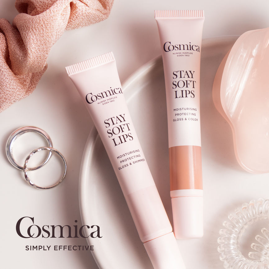 Cosmica Stay Soft Lips Shimmer lipgloss 12 ml