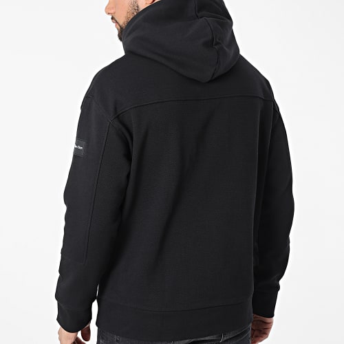 Sweat Capuche Pique Interlock Comfort 9704 Noir