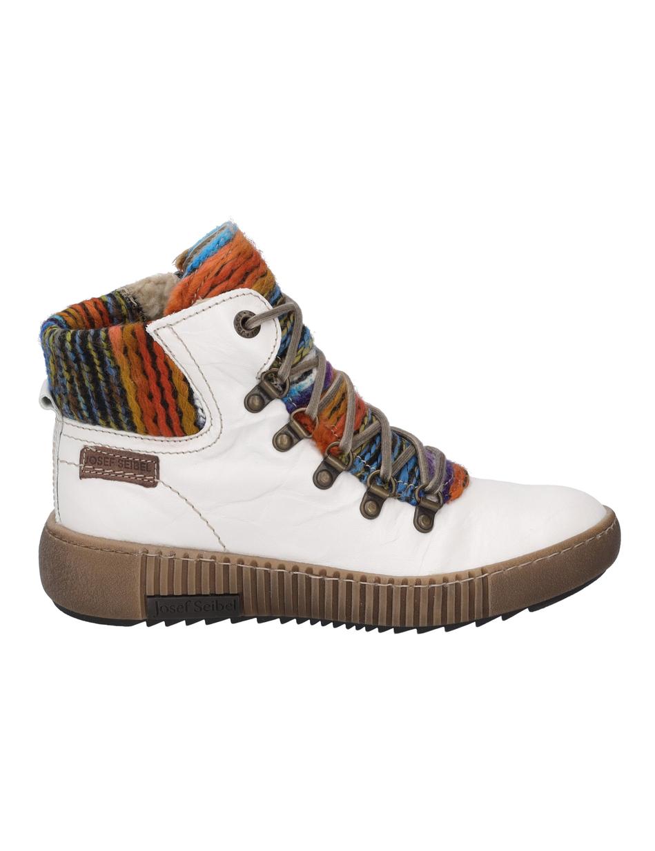 Stiefelette Maren 06, weiss-multi