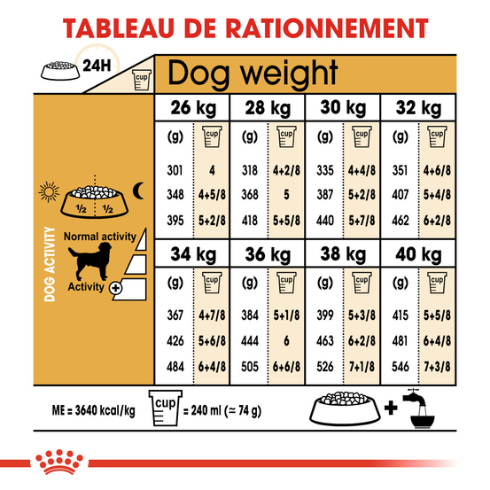 Croquettes chien Labrador Adulte plus de 15 mois 12kg