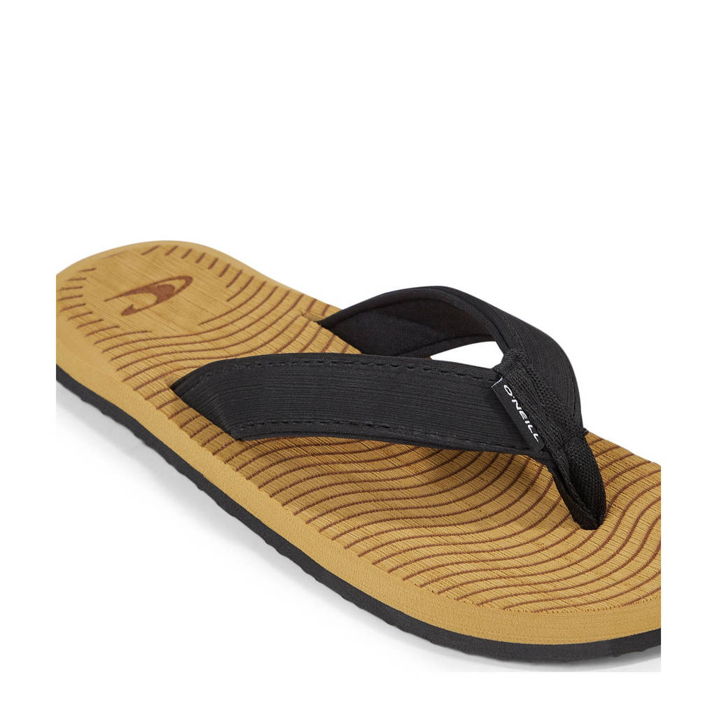 O'Neill Kooshteenslippers zwart/beige