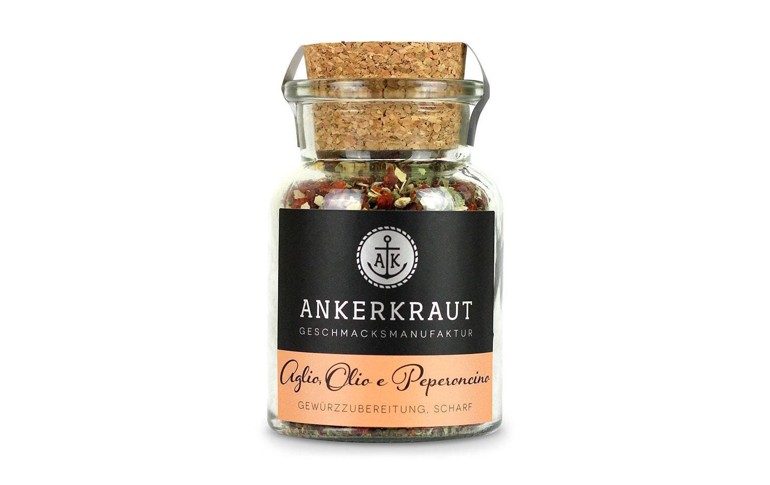 Gewürz Aglio e Olio Peperoncino 65 gScharfe Gewürzspezialität