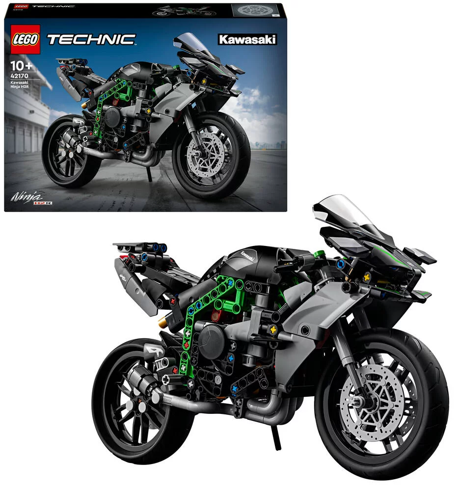 LEGO®TECHNIC 42170 - LA MOTO KAWASAKI NINJA H2R