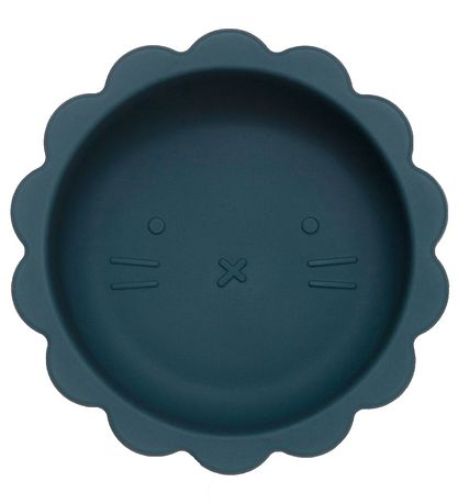 Petit Monkey Sk?l m. Sugekop - Silikone - Lion - Balsam Blue