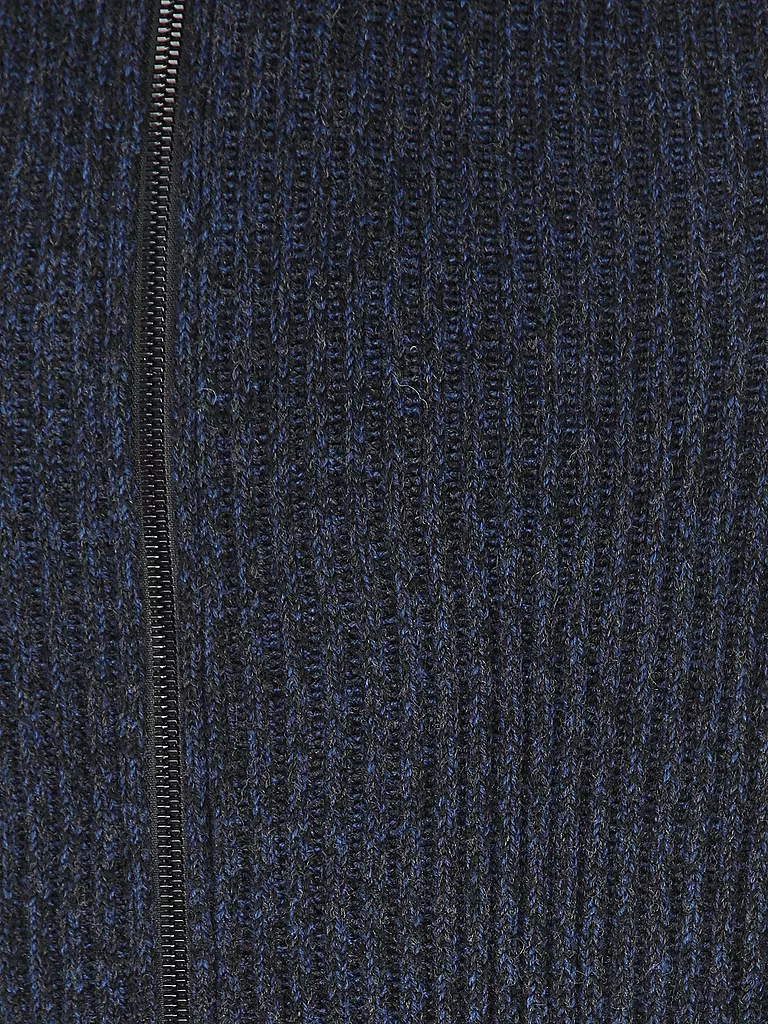 BOSS Strickjacke KOSTELLAR blau