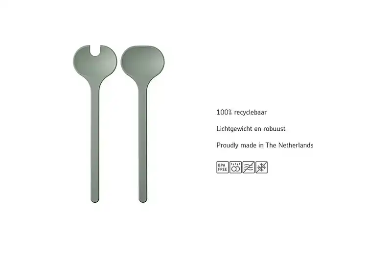 Saladebestek Silueta 2-Delig