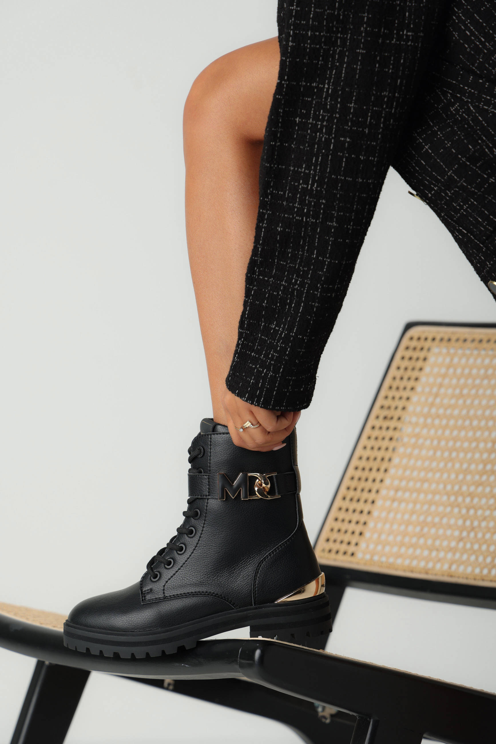 Mexx Prizzy  veterboots zwart