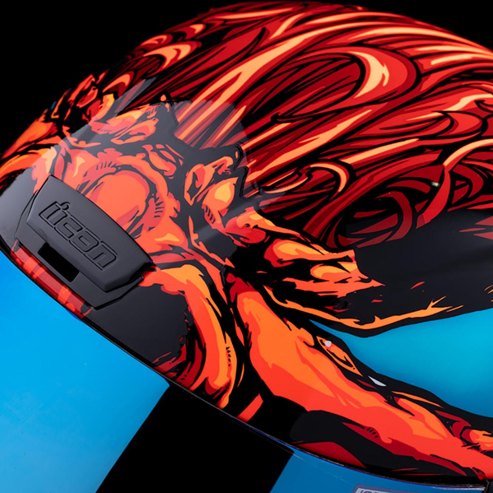 Icon - Casque Airform MIPS® Manik'RR™ Rouge / Bleu