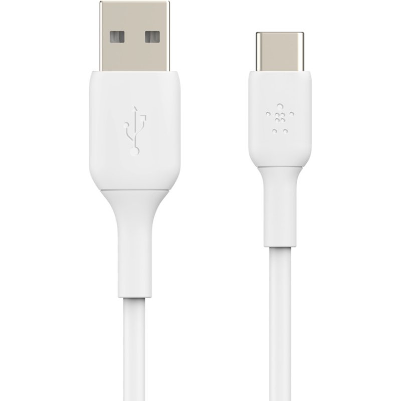 Belkin CAB001BT2MWH câble USB 2 m USB A USB C Blanc