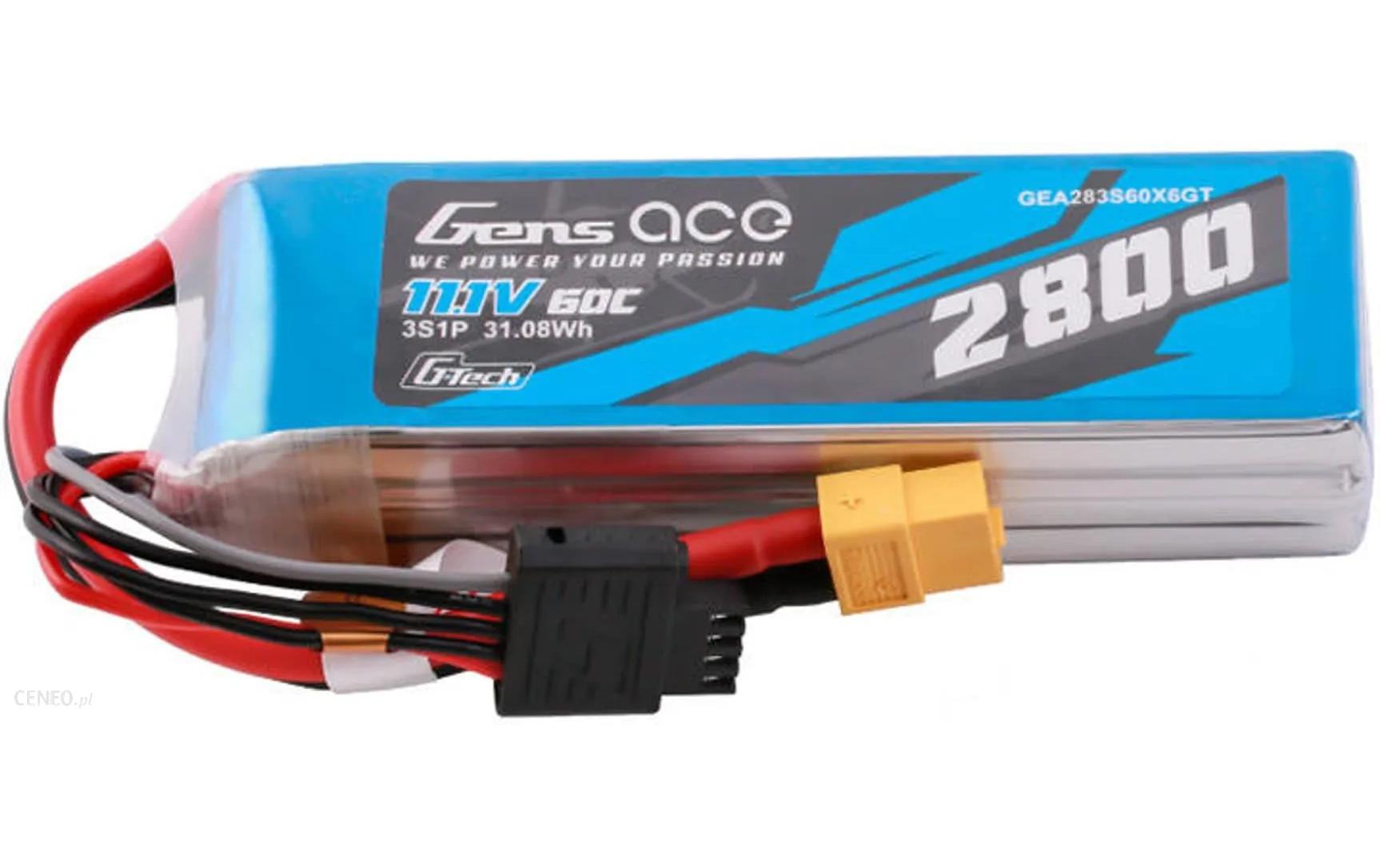 RC-Akku LiPo 2800 mAh 11.1 V 60C G-Tech3S LiPo Akku mit XT60 Stecker