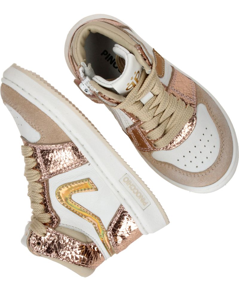 Pinocchio Sneakers Beige Meisjes